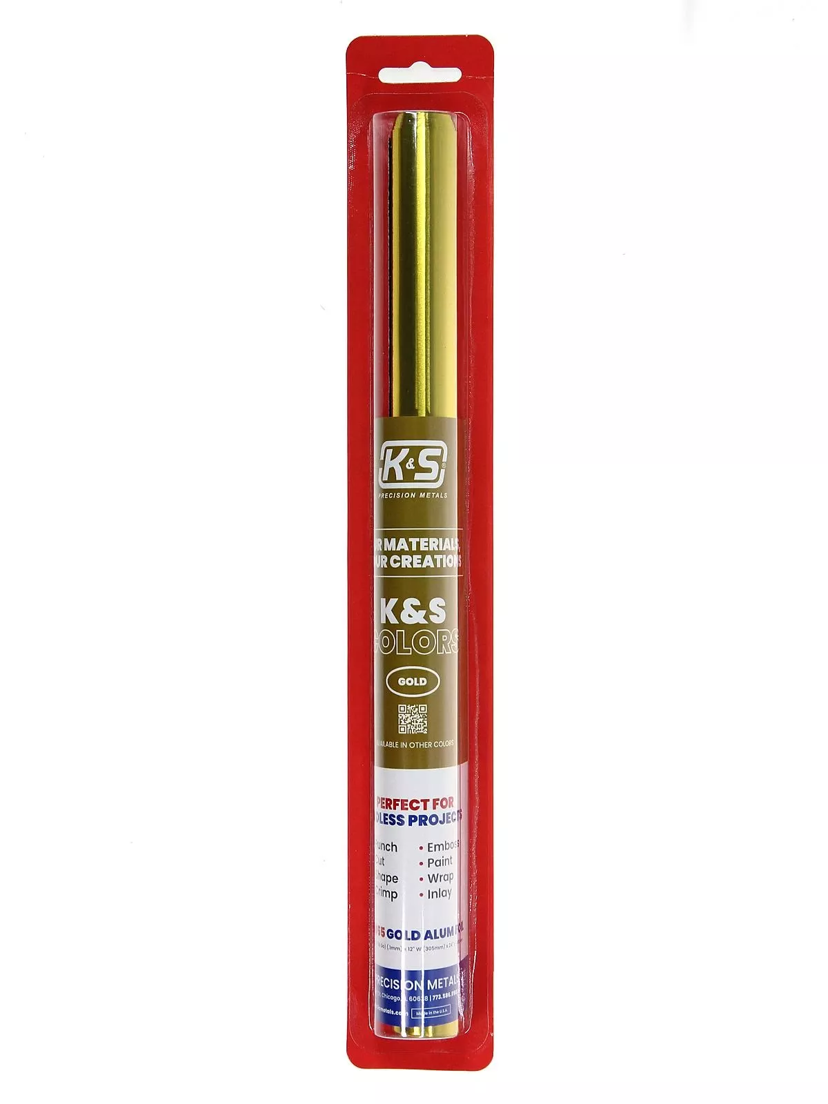 0-04-in-thick-gold-aluminum-foil-12-in-w-x-24-in-l-model-6055 0.04 In. Thick Gold Aluminum Foil, 12 In. W X 24 In. L, Model 6055