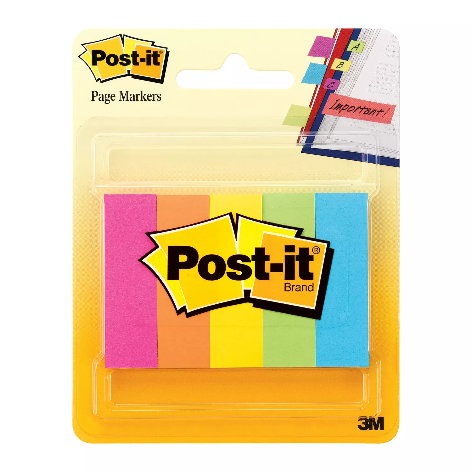 0-5-in-w-x-2-in-l-assorted-page-markers-5-pads 0.5 In. W X 2 In. L Assorted Page Markers 5 Pads