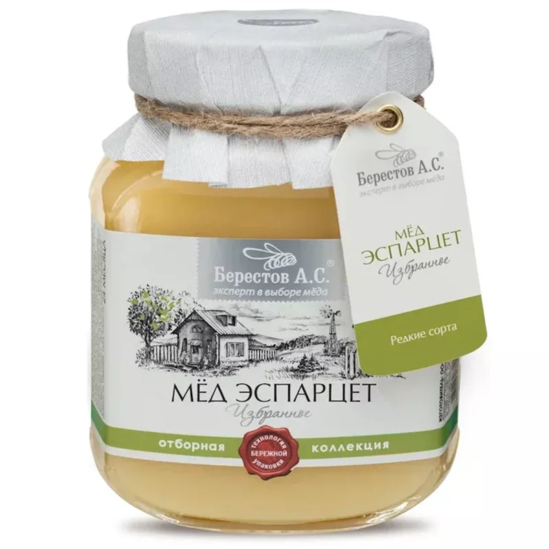1-1lb Мед Эспарцет Редкий сорт Берестов 1.1lb