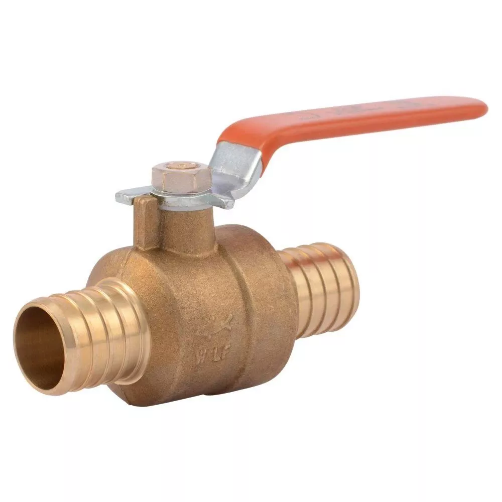1-in-brass-pex-barb-x-barb-ball-valve 1 in. Brass PEX Barb x Barb Ball Valve