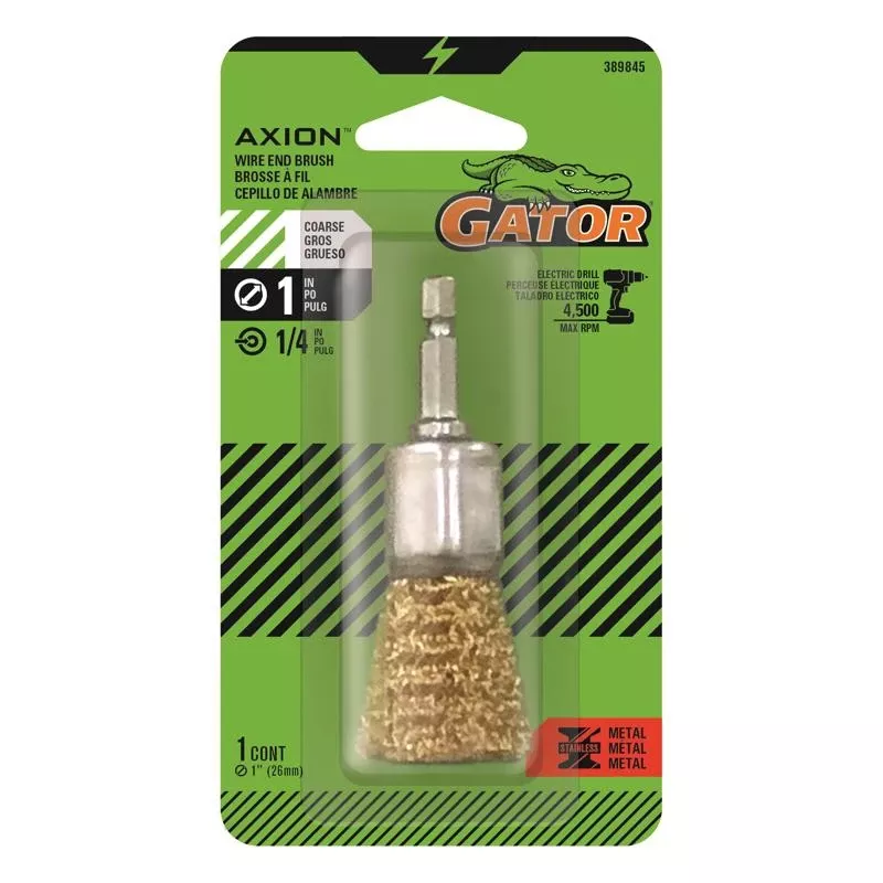 1-in-coarse-crimped-end-brush-brass-coated-steel-4500-rpm-model-389845 1 In. Coarse Crimped End Brush Brass Coated Steel 4500 Rpm Model 389845