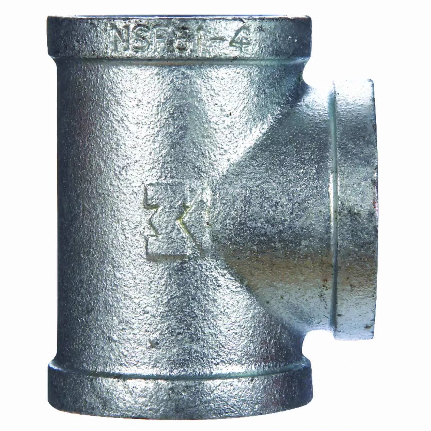 1-in-malleable-iron-galvanized-tee-fitting-model-510-605bg 1 In. Malleable Iron Galvanized Tee Fitting - Model 510-605bg
