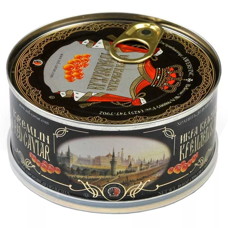 10-6 Красная икра лосося, Кремль, 10,6 унций
