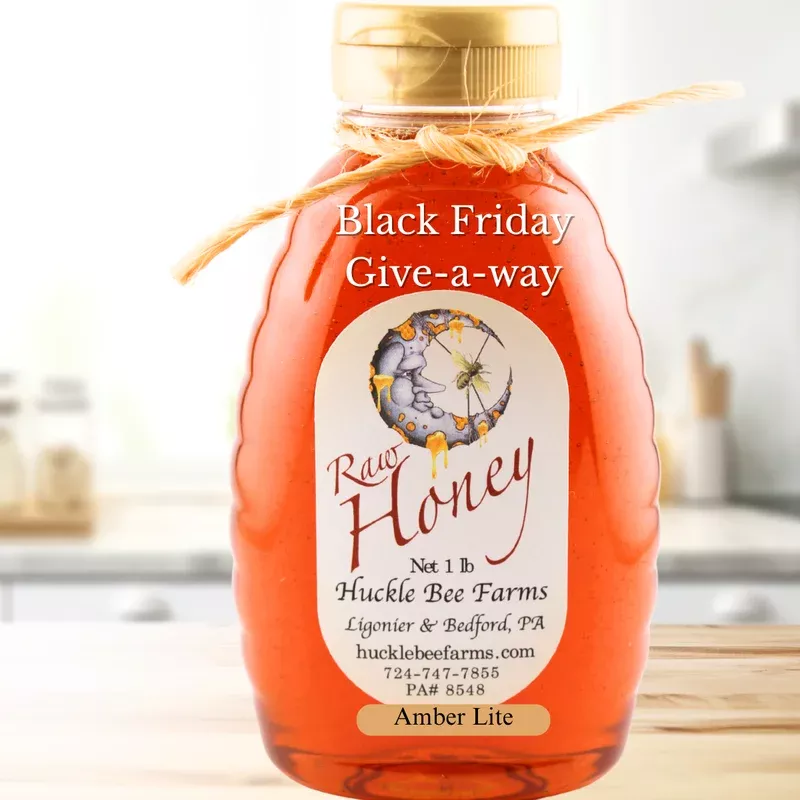 100% Pure Raw Amber Lite Honey