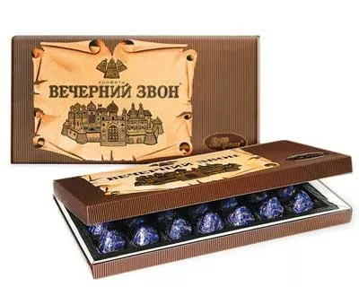 11-3-320 Шоколадные конфеты “Вечерний звонок”, 11,3 унции / 320 г