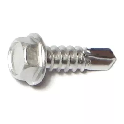 12-x-3-4-hex-head-self-drilling-sheet-metal-screws-stainless-steel-410-50-count #12 X 3/4" Hex Head Self-drilling Sheet Metal Screws Stainless Steel 410 - 50 Count
