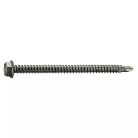 12-x-3-inch-hex-head-self-drilling-sheet-metal-screws-stainless-steel-410-50-cou #12 X 3 Inch Hex Head Self-drilling Sheet Metal Screws Stainless Steel 410 - 50 Count