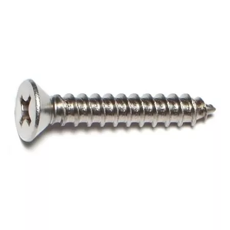 14-x-1-1-2-inch-phillips-flat-head-stainless-steel-sheet-metal-screws-18-8 #14 X 1-1/2 Inch Phillips Flat Head Stainless Steel Sheet Metal Screws 18-8