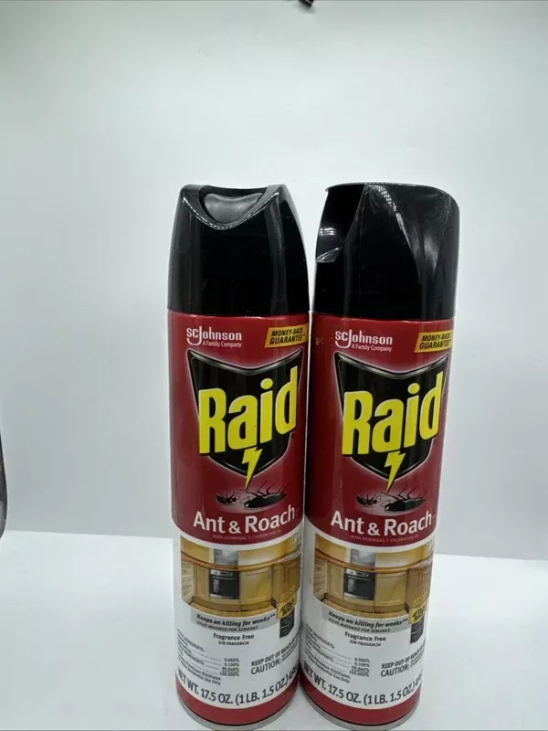 2-raid-ant-roach-killer-fragrance-free-17-5oz-insect-spray-bugs-combineship (2) Raid Ant & Roach Killer Fragrance Free 17.5oz Insect Spray Bugs COMBINESHIP