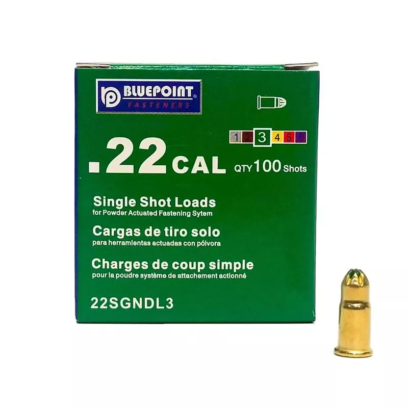 22-caliber-brass-flat-head-powder-loads-100-count-box .22 Caliber Brass Flat Head Powder Loads - 100 Count Box