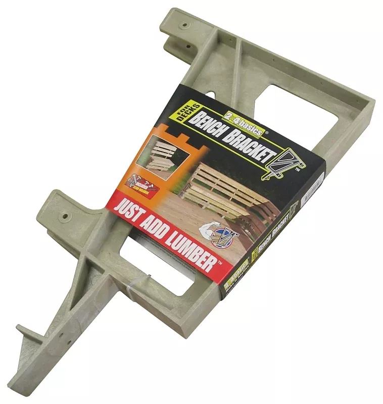2x4basics-90166-bracket-resin-sand 2x4basics 90166 Bracket, Resin, Sand