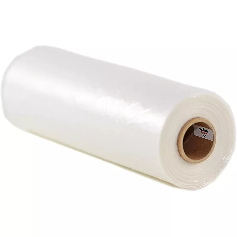 [4 Rolls] 18 x 24 Plastic Produce Bags on a Roll, 1000 Count, Reclosable Food Storage Bags,