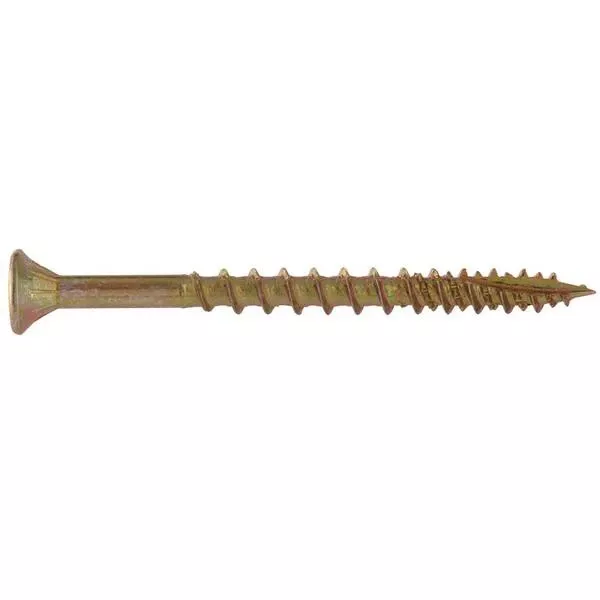 6-1-1-2-inch-flat-head-square-drive-procrafter-premium-wood-screws #6 1-1/2 Inch Flat Head Square Drive Procrafter Premium Wood Screws