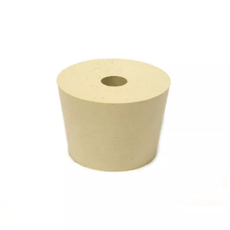 #7.5 Rubber Stopper (Drilled)