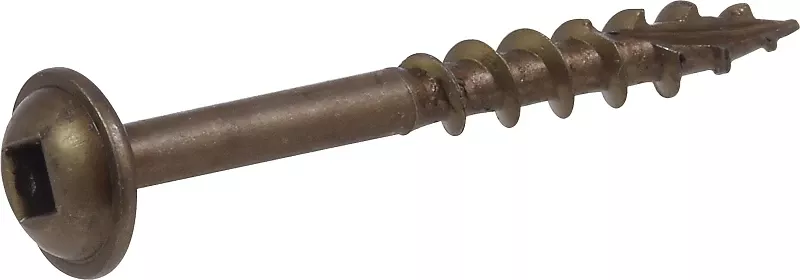 8-x-1-1-2-in-black-round-washer-head-wood-screws-100-count #8 X 1-1/2-in Black Round Washer-head Wood Screws - 100 Count
