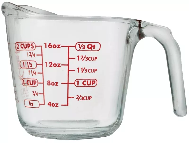 anchor-hocking-551770l13-measuring-cup-glass-clear-2-cup-pack-4 Anchor Hocking 551770L13 Measuring Cup, Glass, Clear 2-Cup, Pack of 4