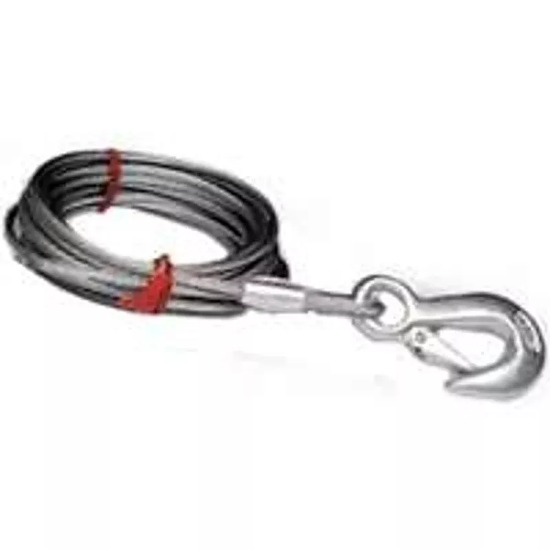 baron-59386-winch-cable-3-16-in-dia-25-ft-l-hook-end-galvanized-st Baron 59386 Winch Cable, 3/16 in Dia, 25 ft L, Hook End, Galvanized St