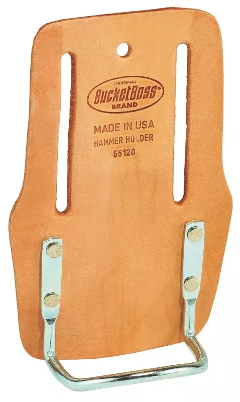 bucket-boss-classic-leather-series-55128-hammer-holder-leather-metal Bucket Boss Classic Leather Series 55128 Hammer Holder, Leather/Metal/