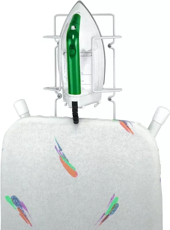 closetmaid-3458-ironing-caddy-steel-white-7-1-2-in-w-5-1-2-in-d-7 ClosetMaid 3458 Ironing Caddy, Steel, White, 7-1/2 in W, 5-1/2 in D, 7