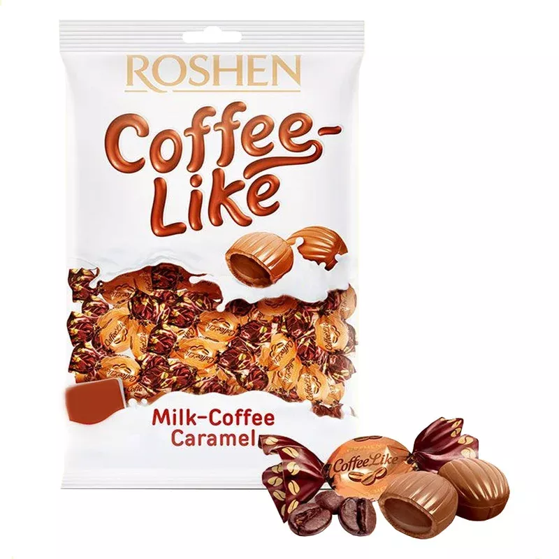 coffee-like-roshen-1000-2-2 Карамельно-кофейная начинка и натуральный экстракт кофе, Coffee Like, Roshen, 1000 г/ 2,2 фунта
