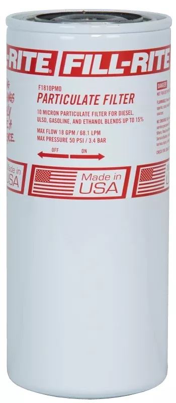 fill-rite-f1810pm0-fuel-filter-3-4-in-connection-npt-18-gpm-10-um Fill-Rite F1810PM0 Fuel Filter, 3/4 in Connection, NPT, 18 gpm, 10 um,