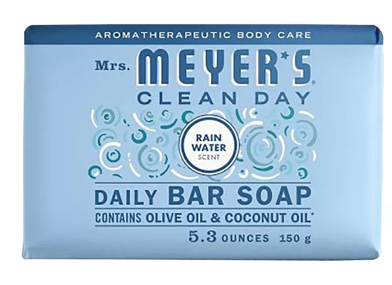 mrs-meyer-s-324082-soap-bar-white-5-3-oz-pouch Mrs. Meyer's 324082 Soap, Bar, White, 5.3 oz Pouch