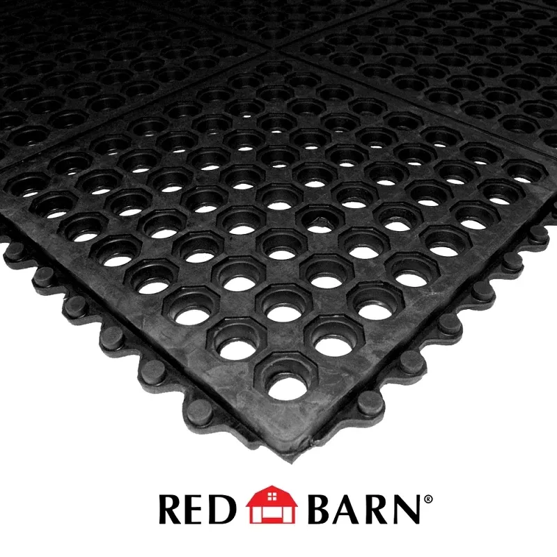 red-barn-5608001-interlocking-mat-rubber-black-pack-50 Red Barn 5608001 Interlocking Mat, Rubber, Black, Pack of 50