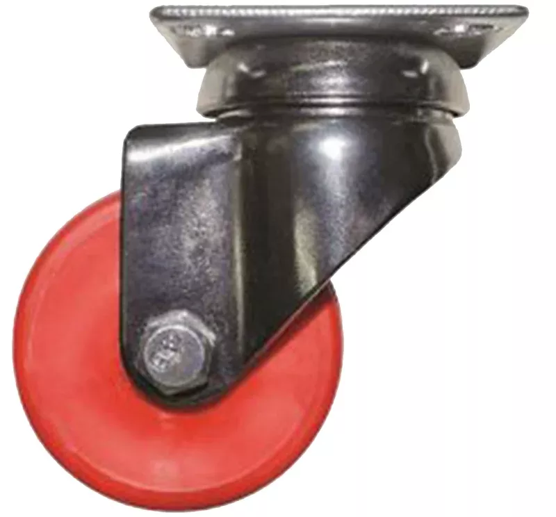 shepherd-hardware-6271-swivel-caster-2-in-dia-wheel-red Shepherd Hardware 6271 Swivel Caster, 2 in Dia Wheel, Red