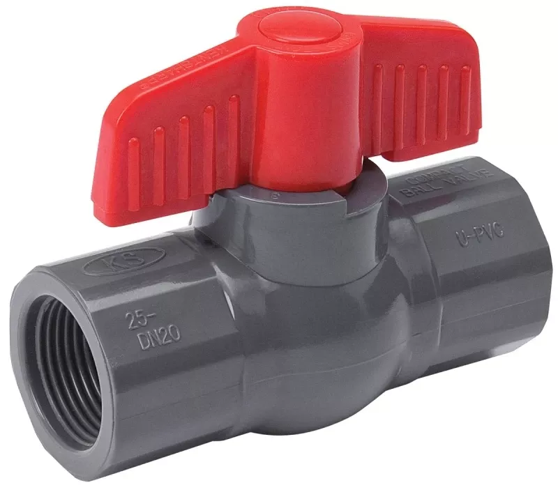 threaded-ball-valve-gray-pvc-1-1-2-in Threaded Ball Valve, Gray PVC, 1-1/2 In.
