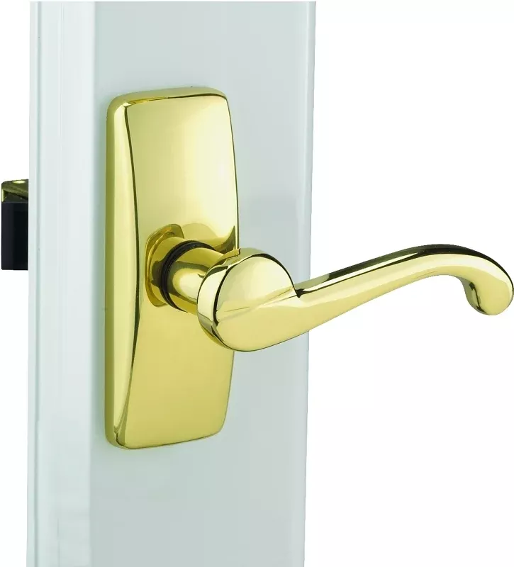 wright-products-vgl025-555-lever-latch-set-brass-3-4-to-2-in-thick-d Wright Products VGL025-555 Lever Latch Set, Brass, 3/4 to 2 in Thick D