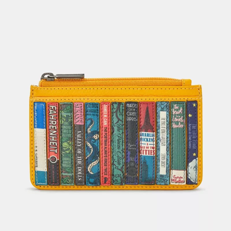 yoshi-bookworm-yellow-leather-morton-card-holder Yoshi Bookworm Yellow Leather Morton Card Holder