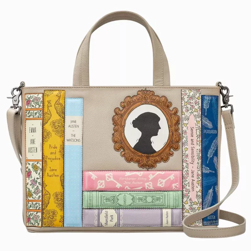 yoshi-jane-austen-bookworm-warm-grey-leather-multiway-grab-bag Yoshi Jane Austen Bookworm Warm Grey Leather Multiway Grab Bag