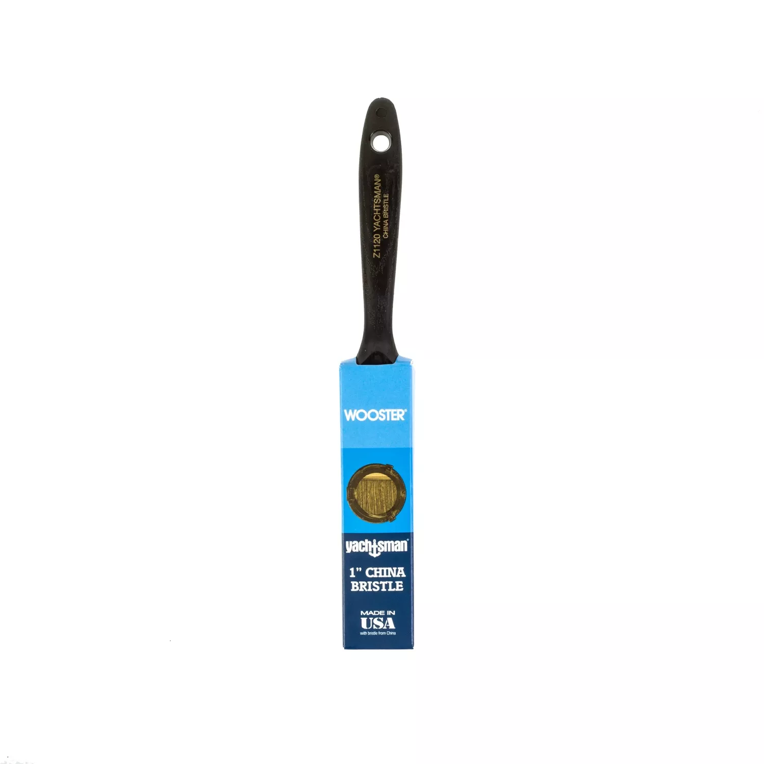 z1120-1-yachtsman-1-in-flat-paint-brush-with-china-bristle-varnish-handle Z1120-1 Yachtsman 1 In. Flat Paint Brush With China Bristle And Varnish Handle