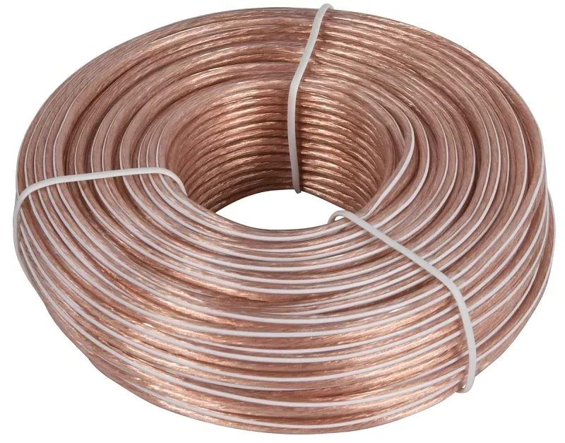 zenith-as110024c-speaker-wire-24-awg-wire-pvc-sheath-clear-sheath Zenith AS110024C Speaker Wire, 24 AWG Wire, PVC Sheath, Clear Sheath