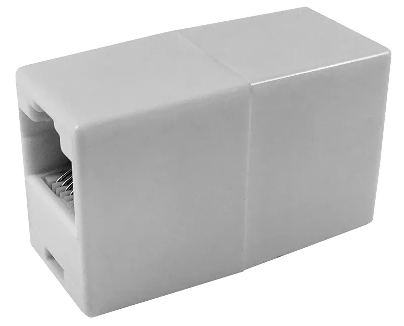 zenith-inline-ethernet-coupler-in-white Zenith Inline Ethernet Coupler in White