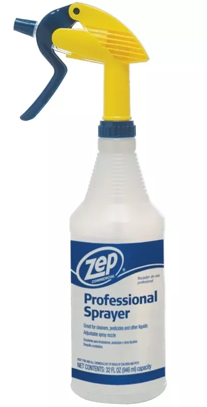 zep-hdpro36-spray-bottle-32-oz-plastic-clear Zep HDPRO36 Spray Bottle, 32 oz, Plastic, Clear