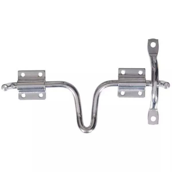 zinc-plated-door-gate-latch-with-sliding-bolt-model-851924 Zinc Plated Door And Gate Latch With Sliding Bolt, Model 851924