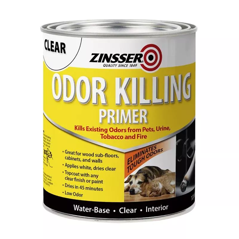 zinsser-clear-water-based-acrylic-odor-killing-primer-1-qt Zinsser Clear Water-Based Acrylic Odor Killing Primer 1 qt