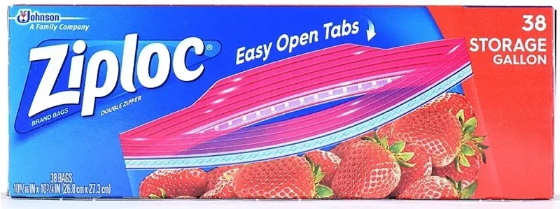 ziploc-suso-storage-bag-gallon-42-ct ZIPLOC SUSO STORAGE BAG GALLON 42 CT