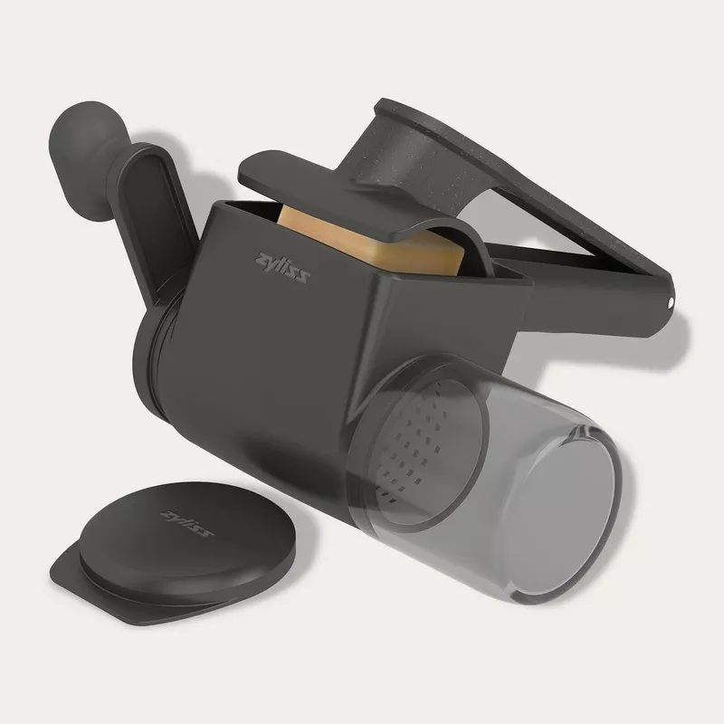 zyliss-professional-rotary-cheese-grater-set Zyliss Professional Rotary Cheese Grater Set